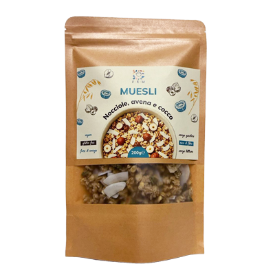 Prodotto Muesli Nocciole Cocco 200G