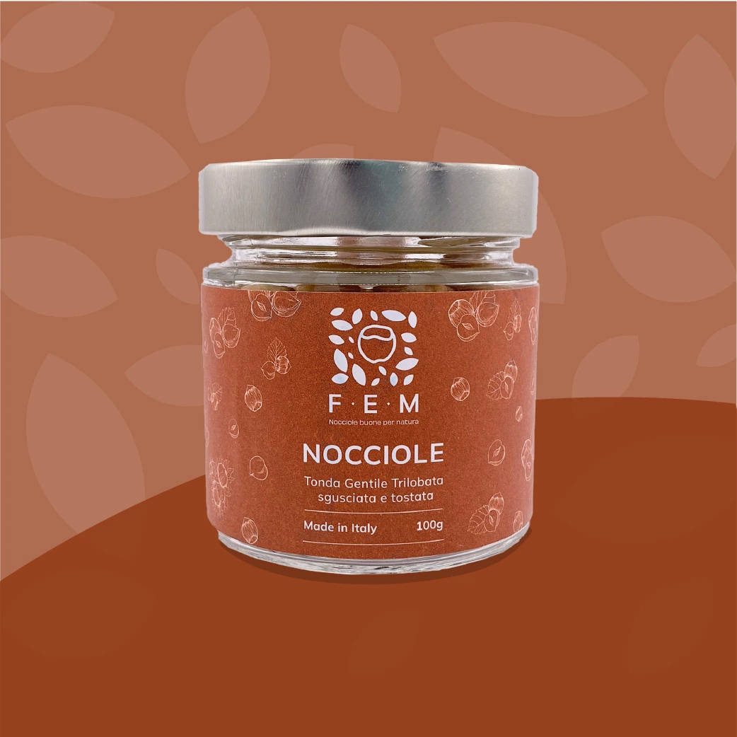 Prodotto Barattolo Nocciole 100G